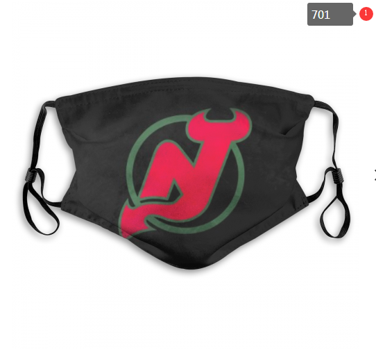NHL New Jersey Devils #12 Dust mask with filter